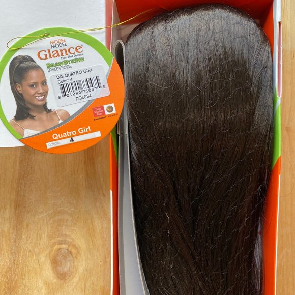 #99 GLANCE QUATRO GIRL DRAWSTRING PONYTAIL - Picture 3 of 6